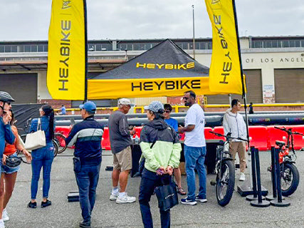 Heybike Shines at Electrify Expo 2025 with Latest Ebike Innovations