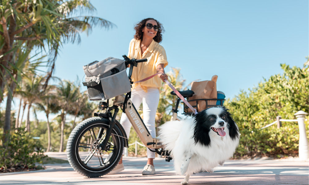 Hop on Heybike; Ride with Your Pup!