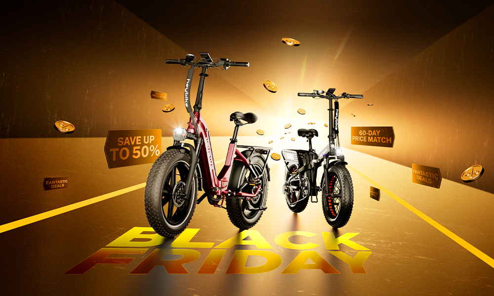 Heybike 2025 Black Friday Sale: BFCM Ebike Deals with up to 50% OFF and Free Orders