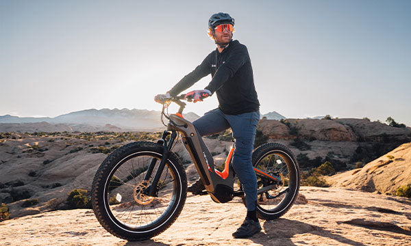 750w mid-drive motor on the Hero ebike