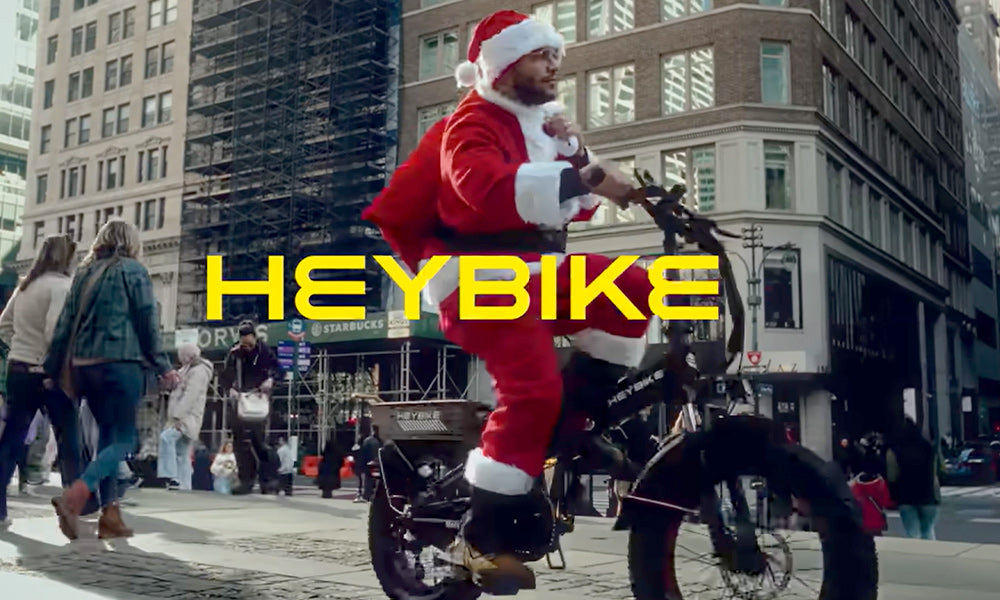 Santa’s New Ride: Bring Holiday Cheer to Life with Heybike