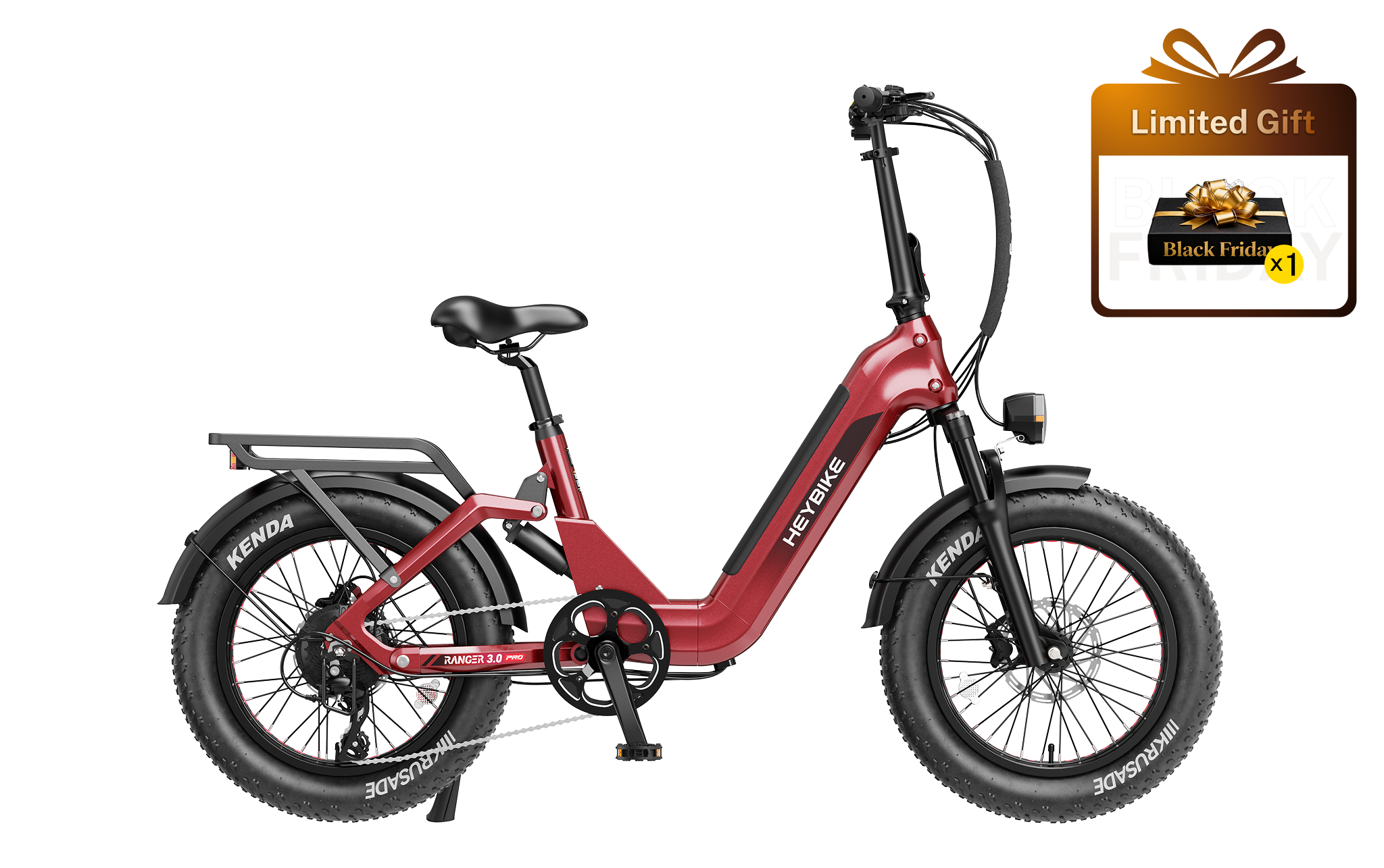 Comfort Ranger 3.0 Pro | Flagship Fat Tire Ebike | Heybike