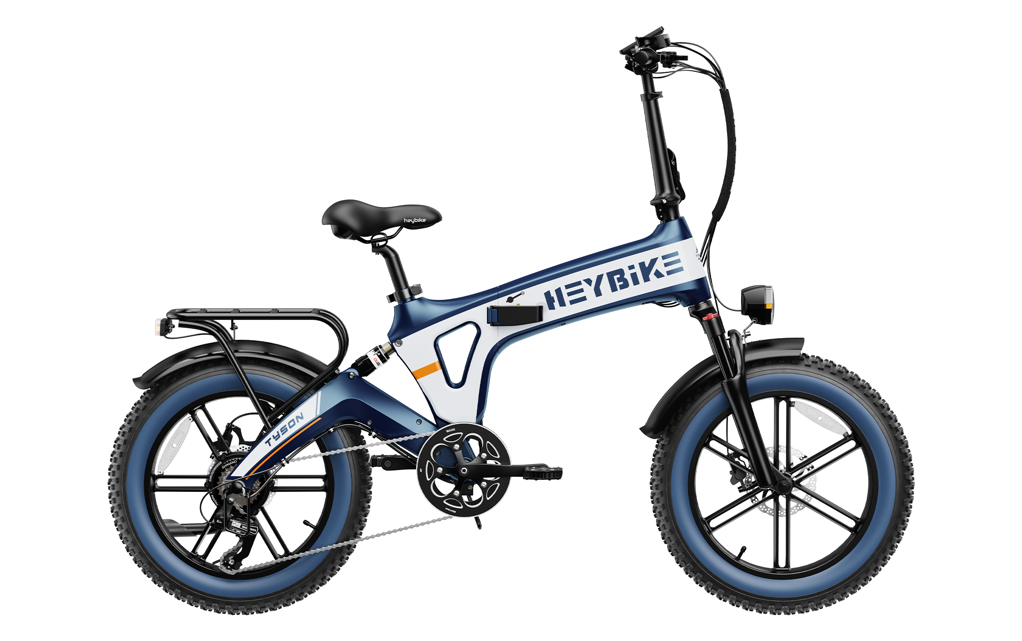 Tyson Full Suspension Ebike Folding Ebike Heybike