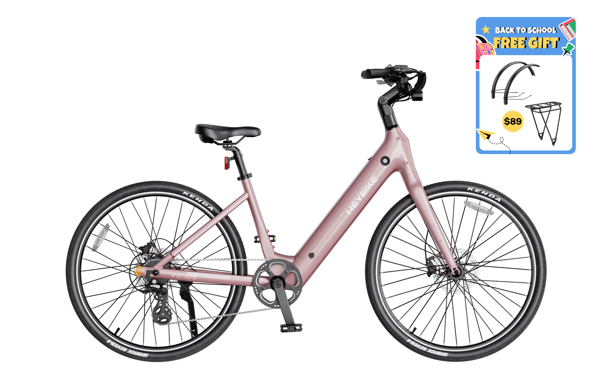Heybike Venus Lightweight Commuter eBike