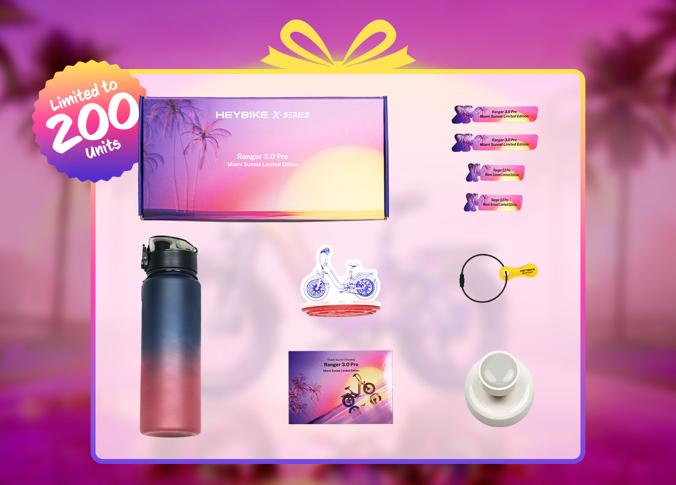 Limited Miami Sunset Gift Pack