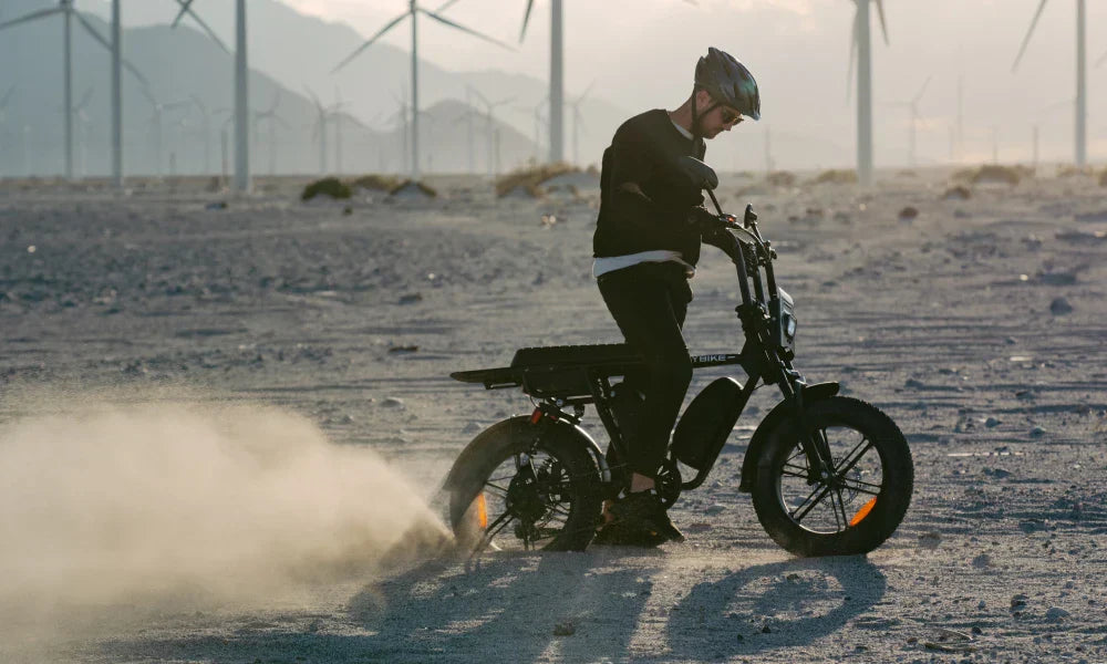 Saturn vintage-style electric bike