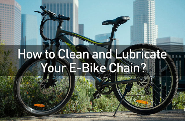 How to Clean & Lubricate Your E-Bike Chain
