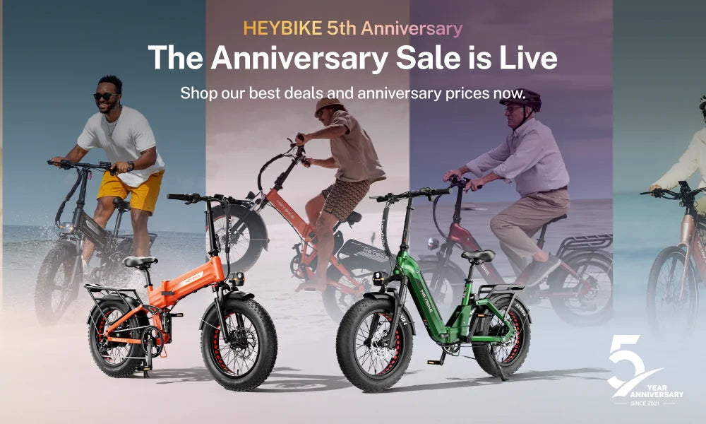 Heybike 5th Anniversary Sale