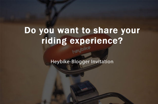 Would like to share riding experience?