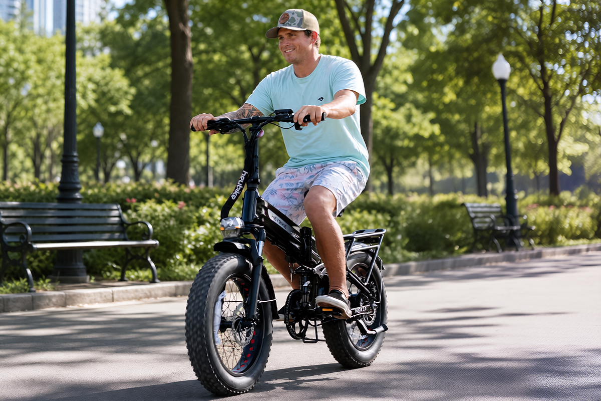 Heybike Mars 3.0 Battery Unlock & Startup Guide