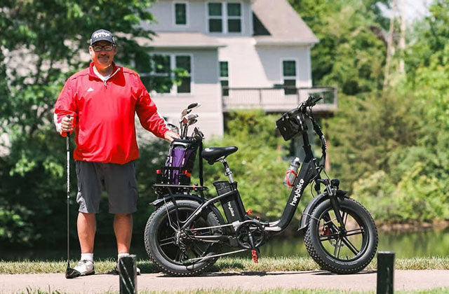 "Rehab is monotonous, golfing isn't, bicycling isn't." - Clifford Woolfork | Why Heybike