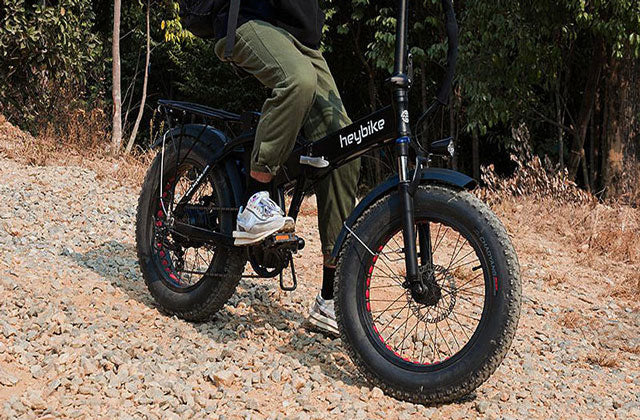 Off-Road Cycling With a Fat-Tire E-Bike
