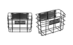 Dual Rear Side Baskets Set