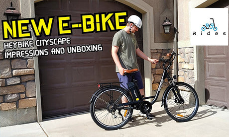 A video review of the Heybike Cityscape e-bike from a satisfied customer