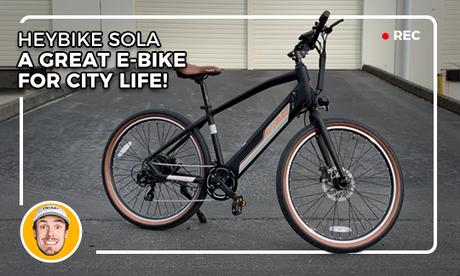 A video review of the Heybike Sola e-bike from a satisfied customer