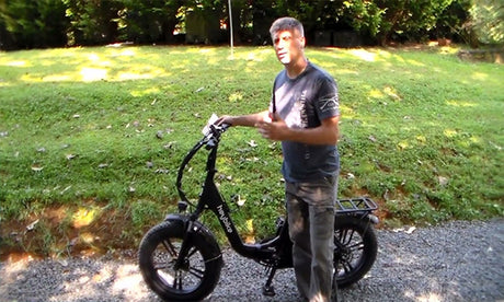 A video review of the Heybike ranger e-bike from a satisfied customer