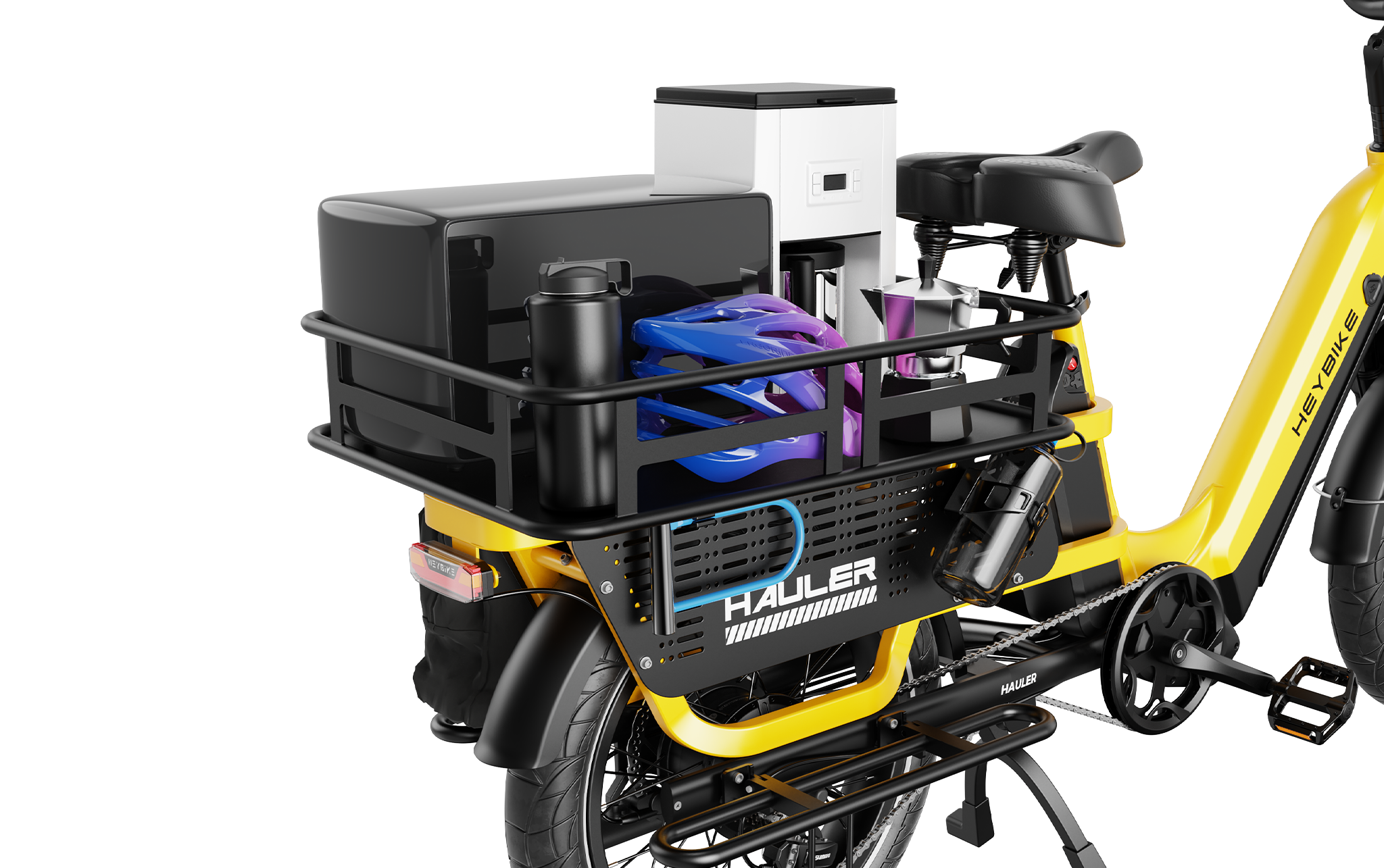 Hauler Electric Cargo Bike Family Cargo Ebike Heybike