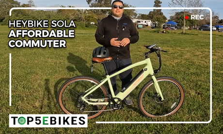 A video review of the Heybike Sola e-bike from a satisfied customer