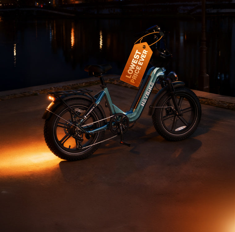 Ranger S Folding Electric Bike | Step-thru Ebike | Heybike