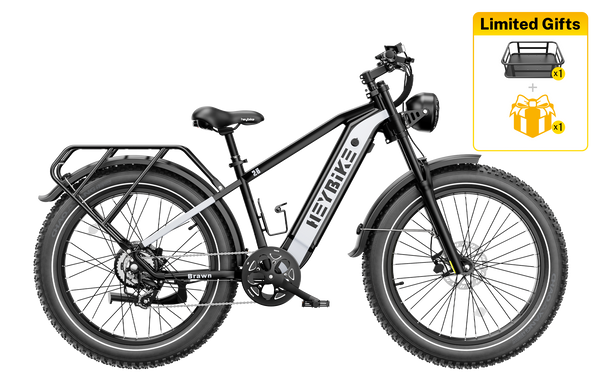 Brawn Long range Ebike Fat Tire Electric Bike Heybike