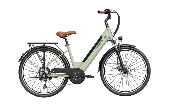 Heybike Saturn 1800W Peak Full Suspension 95Nm Torque Electric Bike,Hydraulic Brakes All-Terrain Fat Tire Moped Ebike