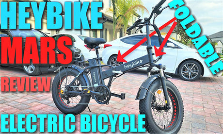 A video review of the Heybike Mars e-bike from a satisfied customer