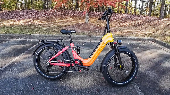 Heybike Horizon: 24x4 Fat Tires with Dual Suspension