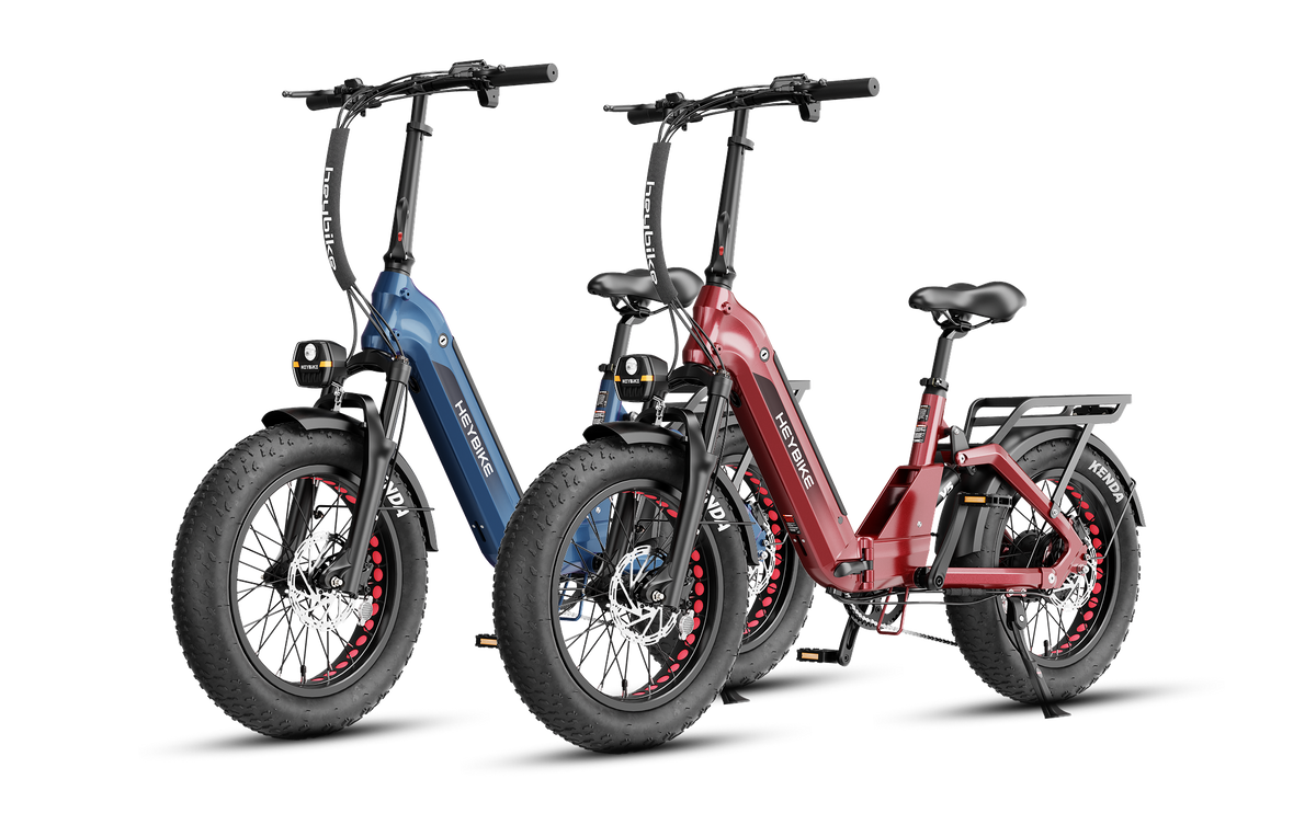 Short Fat Ranger Comfort Ranger 3.0 Pro | Flagship Fat Tire Ebike | Heybike
