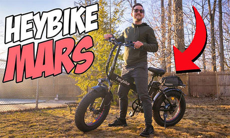 A video review of the Heybike Mars e-bike from a satisfied customer