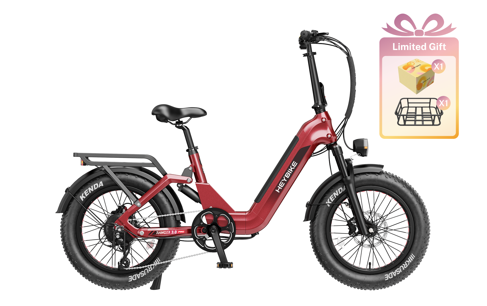 Comfort Ranger 3.0 Pro | Flagship Fat Tire Ebike | Heybike
