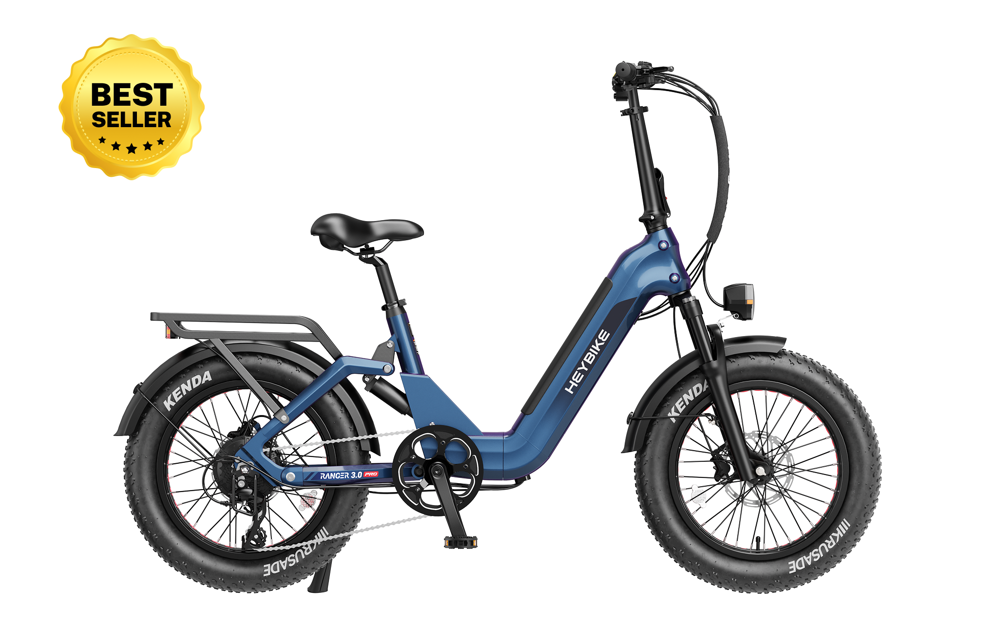 Heybike Ranger 3.0 Pro folding fat tyre electric bike