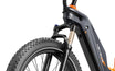 Cluse-up view of HERO front fork