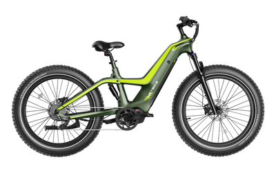 Hero carbon fiber electric bike - Lime Yellow