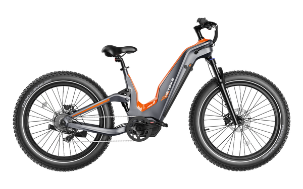 Hero carbon fiber electric bike - Tangerine