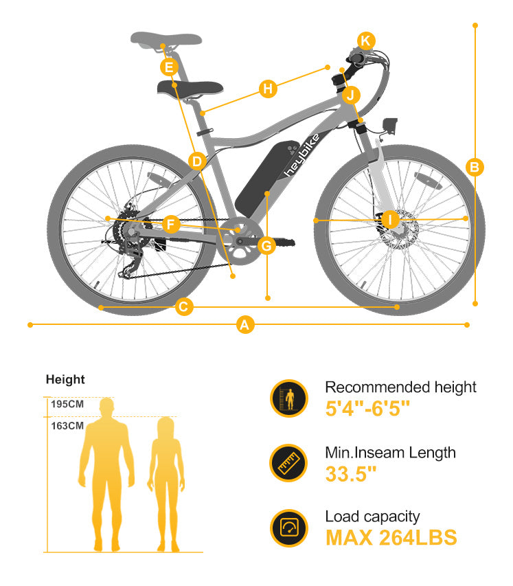 Heybike Race Max Bicicleta eléctrica para adultos con motor de 500 W,  velocidad máxima de 22 mph, bicicleta eléctrica de 600 WH con batería  extraíble
