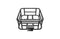 close up of large front basket