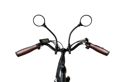 close up of handlebar